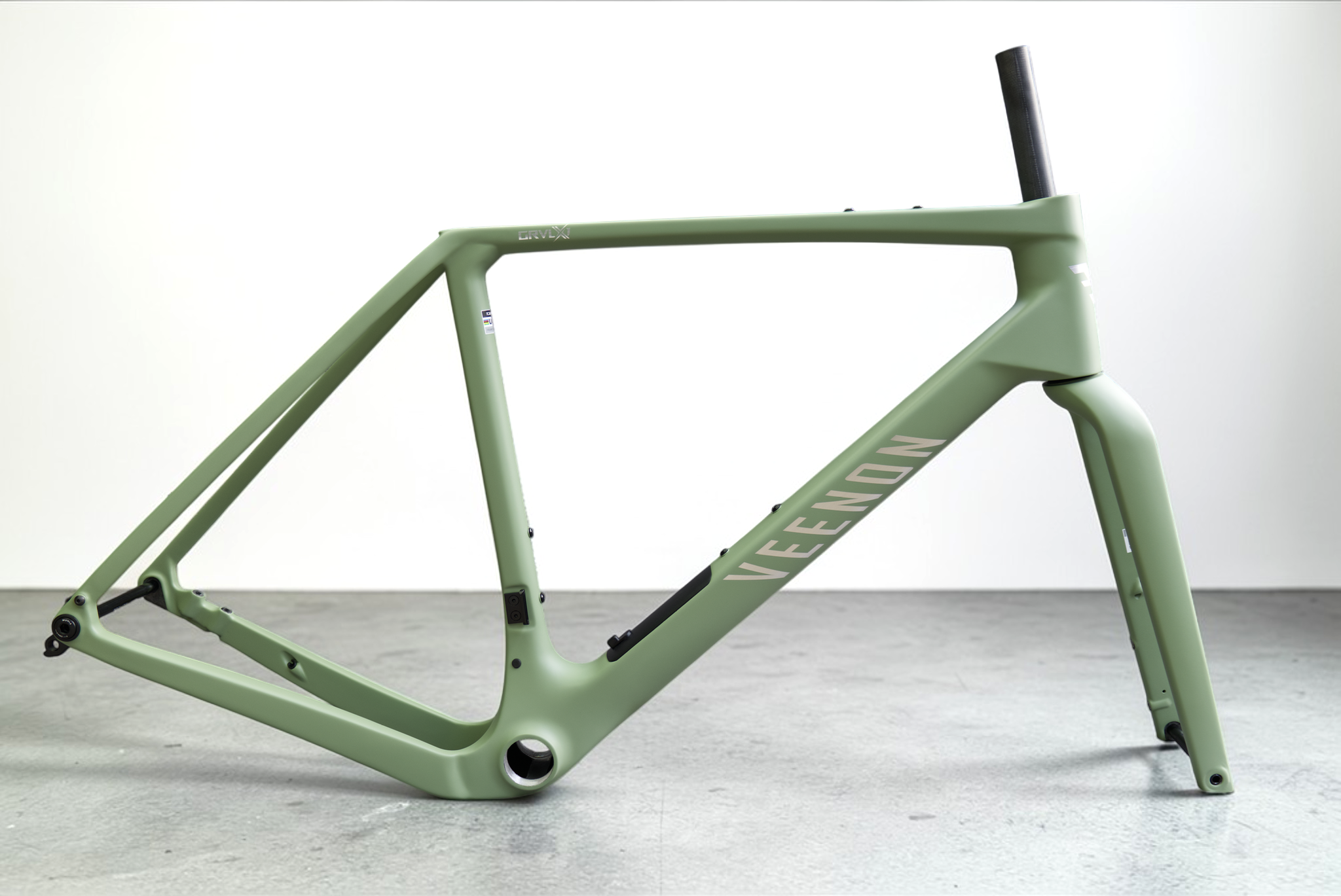 GRVL X1 Frameset - Sage Drift Green