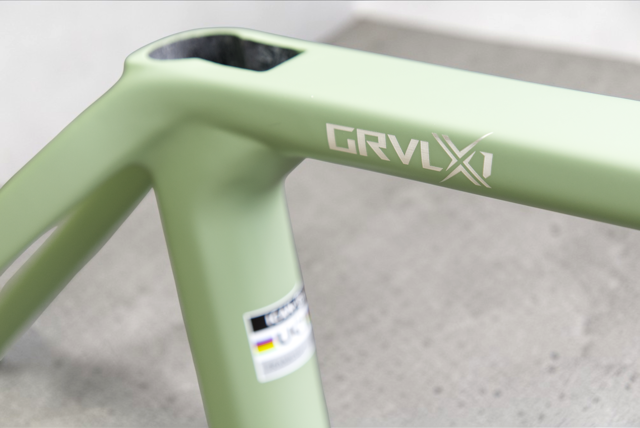 GRVL X1 Frameset - Sage Drift Green