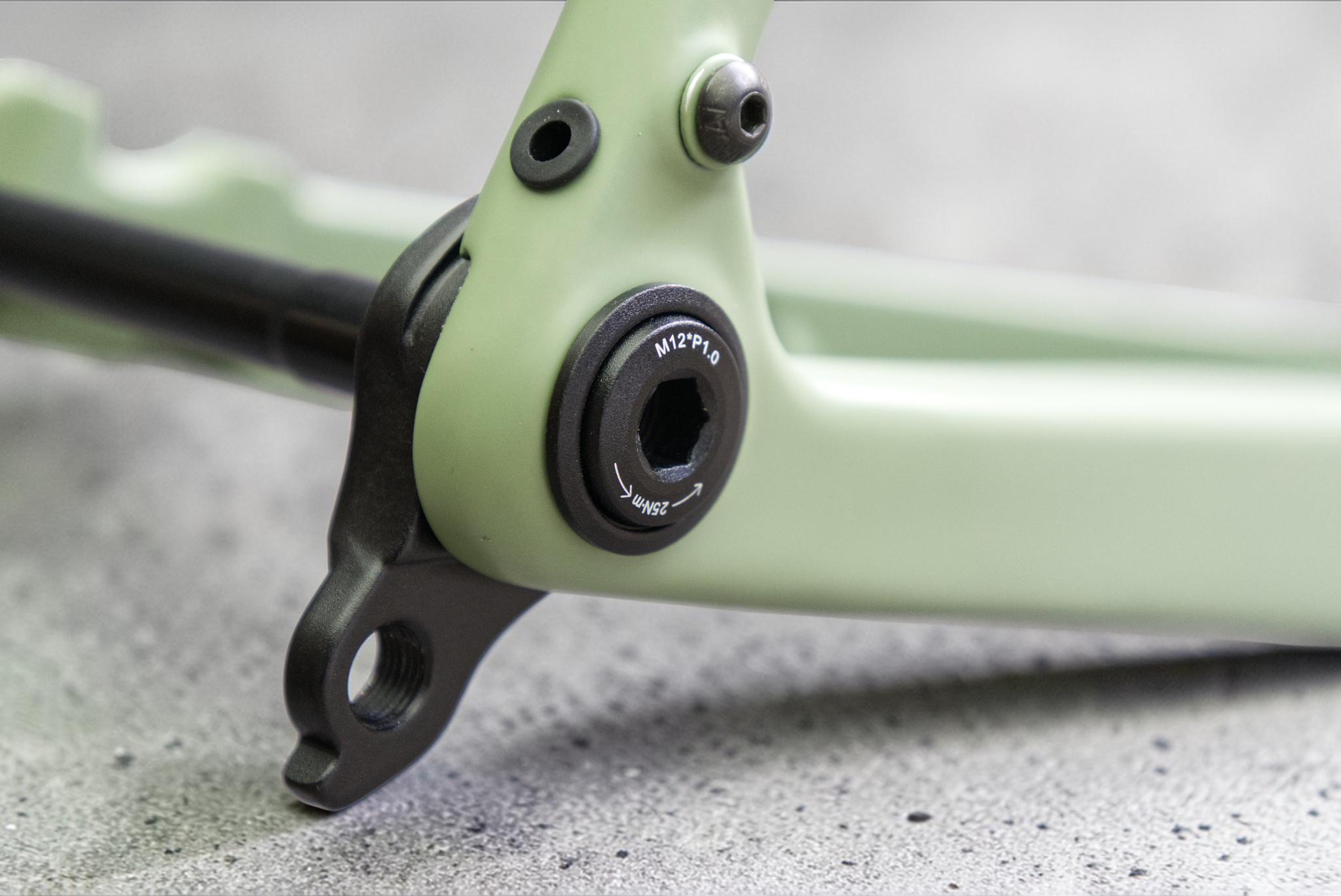 GRVL X1 Frameset - Sage Drift Green